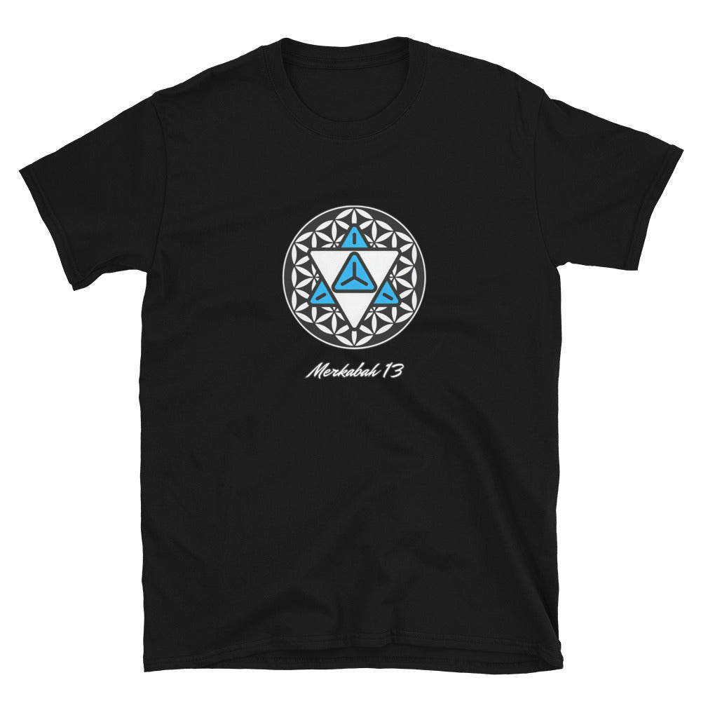 Merkabah 13 Sacred Geometry T-Shirt